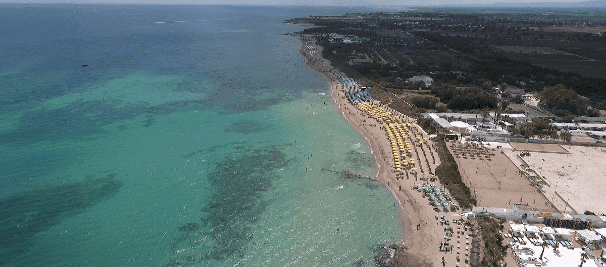 Eco del Mare - Struttura vista dalla Spiaggia